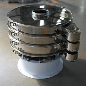 粒子遠心ふるい機 円形回転振動スクリーンモーター 高精度砂振動ふるい機 ハーブ選別機 - Product Image 2