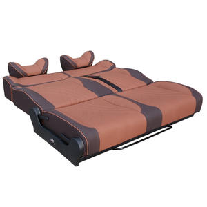 AutoLiuMa Vente directe d'usine, siège-lit en cuir pliable à trois volets personnalisable pour camping-car, lit inclinable pour camping-car, fourgon aménagé - Product Image 4