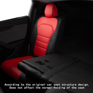 Funda Protectora para Asientos de Coche Personalizada GANE con Cuero Nappa de Alta Calidad, Apta para Modelos Tesla Y de 2025 a 2026 - Product Image 5