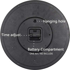 Horloge murale de billard de piscine en bois décor de salle de <span class=keywords><strong>jeu</strong></span> de billard et de billard avec conception de boules de billard pour la décoration de la maison ou du bureau - Product Image 3