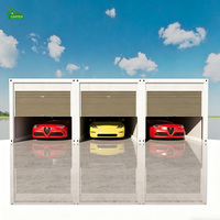Conteneur extérieur préfabriqué sécurisé pour voiture et moto, abri de rangement extérieur pour jardin