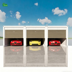 Conteneur extérieur préfabriqué sécurisé pour voiture et moto, abri de rangement extérieur pour jardin - Product Image 3