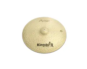 2023 kingdo High quality supplier new B20 Artist modern 16'' Crash cymbals instruments musical electronic drums set cymbal set