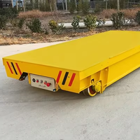 Moteur de déplacement de Rail d'atelier conduisant la vente de chariot de transfert de Rail électrique à quatre roues résistantes