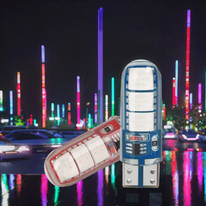 Ampoules LED T10 5050 6SMD SMD pour voiture, <span class=keywords><strong>stroboscope</strong></span> jaune, nouveau, <span class=keywords><strong>12V</strong></span> - Product Image 6