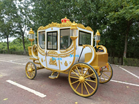 Vente en gros de voiturette de mariage Cendrillon voiturette royale électrique buggy voiture de tourisme parfaite pour l'Arabie Saoudite