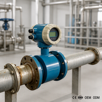 Promotion : Débitmètre Électromagnétique Numérique Intégré IP68 pour Traitement des Eaux Usées DN100-DN500