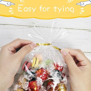 Customized PE Food Packaging <b>Storage</b> Bag Transparent Biscuit Candy Bag <b>Plastic</b> Bag Food Snack Packaging - Product Image 6