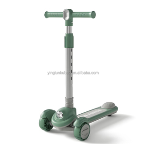 Trottinette Électrique Pliable Grande Taille pour Enfants et Adolescents (6-20 Ans) avec Musique, Lumières, en Alliage d'Aluminium, Tige Épaissie <span class=keywords><strong>de</strong></span> 50 mm, pour l'Extérieur - Product Image 1