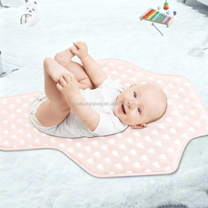 Da viaggio impermeabile e compatto <span class=keywords><strong>fasciatoio</strong></span> per pannolini con <span class=keywords><strong>cuscino</strong></span> incorporato leggero <span class=keywords><strong>fasciatoio</strong></span> pieghevole - Product Image 4