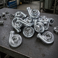 Produit de la meilleure qualité de logement de compresseur de turbocompresseur de fonte d'aluminium dans des services de bâti