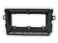 Autoradio Android 9 pouces avec GPS, cadre de navigation, console de tableau de bord, garniture de tableau de bord, panneaux de finition compatibles avec Toyota Auris