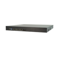 Gateway de Seguridad de Red para Montaje en Rack 1U, Xeon LGA2011, 6 Puertos 10G SFP, Router Firewall, Compatible con Mikrotik ROS7, Pfsense, Logotipo Personalizado
