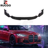 Kit de carrocería de fibra de carbono seca estilo CFA para BMW G80 G81 G82 G83 M3 M4: Labio delantero, splitter, alerón, difusor y protector de parachoques