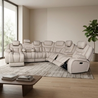 Elektrisches Relaxsofa-Set Möbel Eckdesign Platzsparend für Kleine Räume