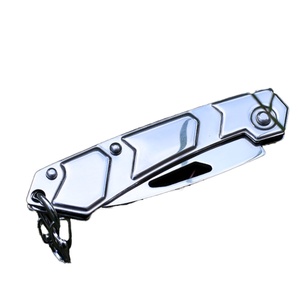 Cuchillo Plegable Multifuncional OEM DIY con Hoja Fija, Mango de Acero Inoxidable, Personalizable, para Bolsillo, Deportes al Aire Libre - Product Image 1