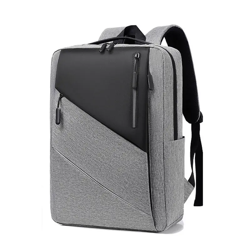 Sc055 Hot Selling Usb Opladen Schouder Laptop Tas Mannen Business Rugzak Computer Tas Waterdichte Reizen Schouder Rugzak