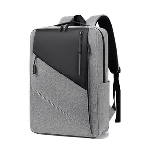 SC055 Venta caliente USB carga hombro Portátil Bolsa hombres negocios mochila ordenador bolsa impermeable viaje hombro mochila