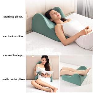 Cuscino di Supporto Lombare <span class=keywords><strong>per</strong></span> <span class=keywords><strong>Letto</strong></span>, Cuscino Triangolare <span class=keywords><strong>per</strong></span> Testiera Tatami, Cuscino in Memory Foam <span class=keywords><strong>per</strong></span> Donne in Gravidanza e Anziani, Grande Cuscino <span class=keywords><strong>per</strong></span> la Schiena - Product Image 5