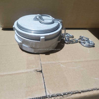 Tapa de Conexión de Manguera de Aluminio con Asa para Acoplamiento Guillemin