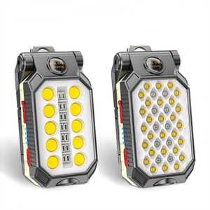 Usb Rechargeable Portable <b>Led</b> Flashlight Cob Work <b>Light</b> Adjustable Waterproof Design Built-In Battery WD- Cob Wo - Product Image 1