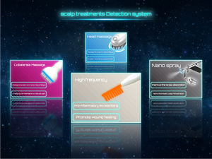 Análise de Couro Cabeludo de Melhor Qualidade 200X 5X 4 Espectros Inspeção Massagem na Cabeça como Mãos Reais Personalização de Tela - Product Image 4