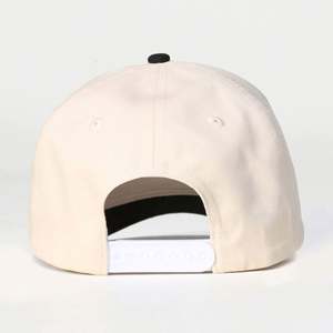 Casquettes de baseball unisexes structurées à 5 panneaux en coton 100% avec logo brodé 3D et boucle en plastique sportive personnalisée - Product Image 5