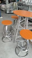 Meubles d'extérieur pour mini-bar Table de bar pliante et mobile pour le café