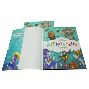 Impresión personalizada de libros educativos para niños impresión de libros de tapa dura a todo color impresión de libros bajo moq