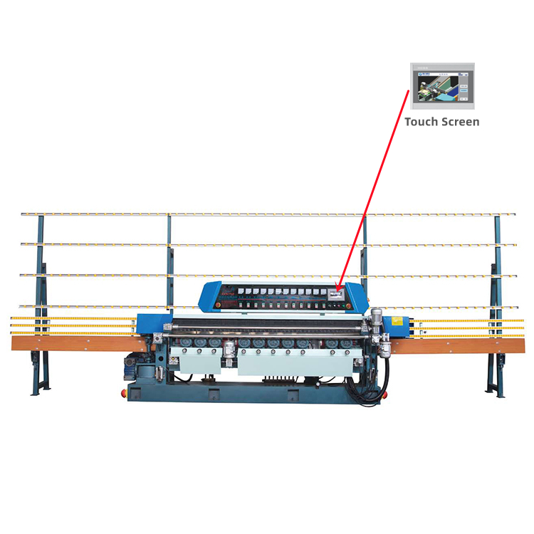 สูงการประมวลผลประสิทธิภาพแก้ว Beveling Edge เครื่องขาย