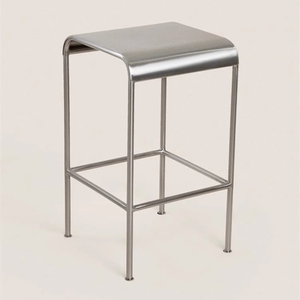 <span class=keywords><strong>Taburete</strong></span> de Bar Moderno Europeo <span class=keywords><strong>Minimalista</strong></span> Ecológico Ligero de Acero Inoxidable para Uso Doméstico y Hotelero <span class=keywords><strong>Diseño</strong></span> Ensamblado - Product Image 4