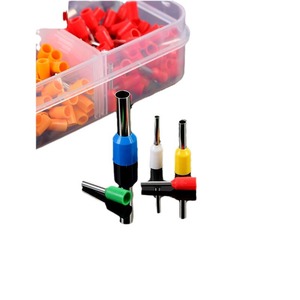 เทอร์มินัลบล็อกแบบจีบสำหรับงานวิศวกรรมเคมี 800 ชิ้น บรรจุกล่อง ตัวเชื่อมต่อแบบท่อหุ้มฉนวน PA66 ขนาด 52 มม. 2534 เกจ - Product Image 1