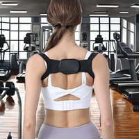 Correcteur de posture unisexe Cyrus en néoprène respirant et personnalisable, certifié CE, pour l'alignement des épaules et le soulagement des douleurs dorsales, clavicule