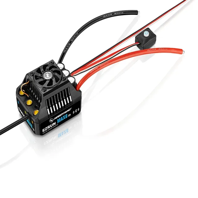 Hobbywing EZRUN MAX6 G2 200A 3-8S Brushless Sensored ESC for Monster Truck Buggy 1/5 1/6 1/71/8 RC Car Racing Rock Climbing ESC
