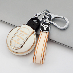 เคสกุญแจรถยนต์ TPU นุ่มคุณภาพพรีเมียม สำหรับ BMW <span class=keywords><strong>Mini</strong></span> <span class=keywords><strong>Countryman</strong></span> Cooper F54 F55 F56 F60 พร้อมพวงกุญแจและกระเป๋า - Product Image 3