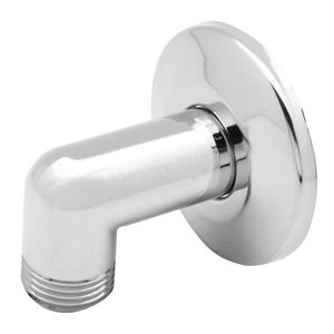 Codo de ducha de esquina MM 1/2 con rozeta cromada y mangueras de fontanería - Product Image 1