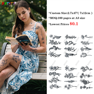 Tatuaje Temporal Personalizado con Tinta <span class=keywords><strong>de</strong></span> Jugo, Dura Media Semana, Semipermanente - Product Image 3