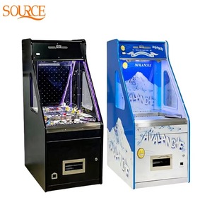 Machine à pousser les pièces Avalanche Coin Dozer, jeu d'arcade avec accepteur <span class=keywords><strong>de</strong></span> billets et système <span class=keywords><strong>de</strong></span> rédemption <span class=keywords><strong>de</strong></span> tickets, pour salles <span class=keywords><strong>de</strong></span> jeux et événements, vente en gros - Product Image 1