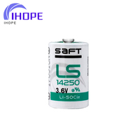 بطارية ليثيوم Saft LS14250 3.6 فولت 1/2 AA مع أحدث تاريخ إنتاج