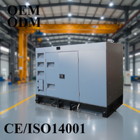 Industrieller Yuchai Schallgedämpfter Dieselgenerator 10/20kW 30kVA 40kW 50kVA 45kVA 50kW Aggregat mit 24V DC 3-Phasen-Autostart für Zuhause