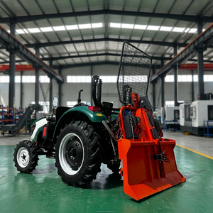 Treuil forestier 540 tr/min PTO, attelage 3 points Cat1/2, pour tracteur 54-75 CV, avec protection pliable et support pour tronçonneuse et pioche (bas) - Product Image 4