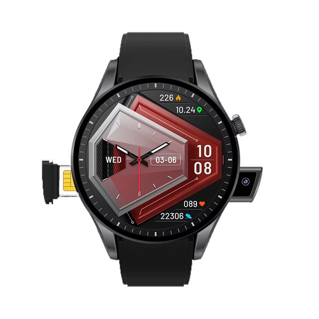 2025 Newest BW16 Smart Watch with Global Wifi Phone Camera 400 Mah Battery SIM Card BT Calling IPS Display Answer Call Function