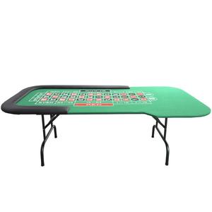 Installation portable et facile Baccarat Texas Club <span class=keywords><strong>Table</strong></span> de poker à <span class=keywords><strong>roulette</strong></span> manuelle personnalisée - Product Image 5