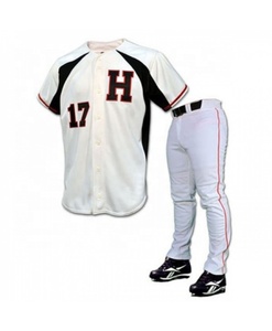 Precio al por mayor calidad premium 100% poliéster uniforme personalizado sublimación uniforme de béisbol para los hombres. - Product Image 1