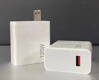 Chargeur ultra-rapide EU Plug 30W 67W 120W, adaptateur secteur rapide QC 3.0 QC 4.0, compatible avec les téléphones mobiles Redmi, charge USB
