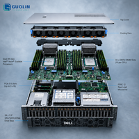 Système informatique en rack d'occasion pour le réseau des centres de données et les applications d'entreprise Serveur réseau Dell PowerEdge R760XS 2U