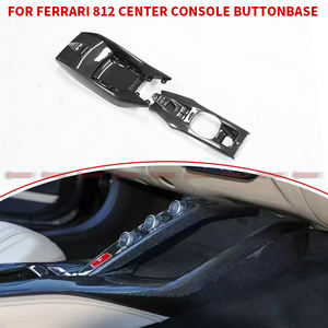 Kit Interior de Fibra de Carbono Seca para Auto, Estilo OME, Base para Botón de Control Central para Ferrari 812 - Product Image 4