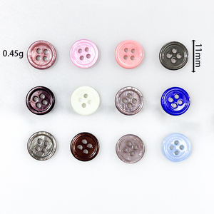 Chất Lượng Cao 4-Lỗ Vòng Nhựa/Vỏ Tự Nhiên Nút May Có Thể Giặt Nhuộm Màu Nhựa Polyester Cho Quần Áo - Product Image 2