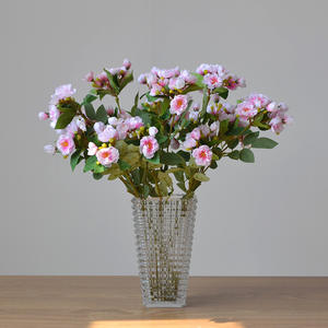 Injoy IJ044 18 têtes de mini roses artificielles en soie - Fait main, imperméable, réaliste pour mariage, anniversaire et décoration intérieure - Product Image 1