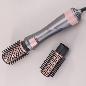 <span class=keywords><strong>ENZO</strong></span> professionale 2 in 1 spazzola rotante ad aria calda per lo Styling e il controllo crespo <span class=keywords><strong>Auto</strong></span> rotante arricciatura negativa spazzola per capelli ionici - Product Image 6